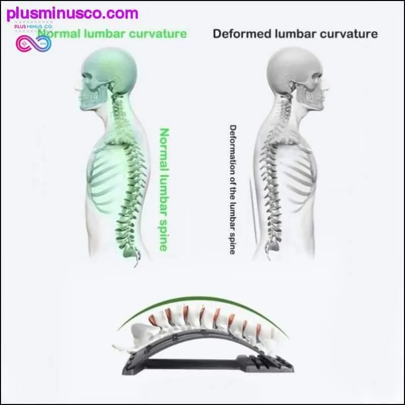 Back Massage Fitness Stretcher for Improved Posture and Spinal Health