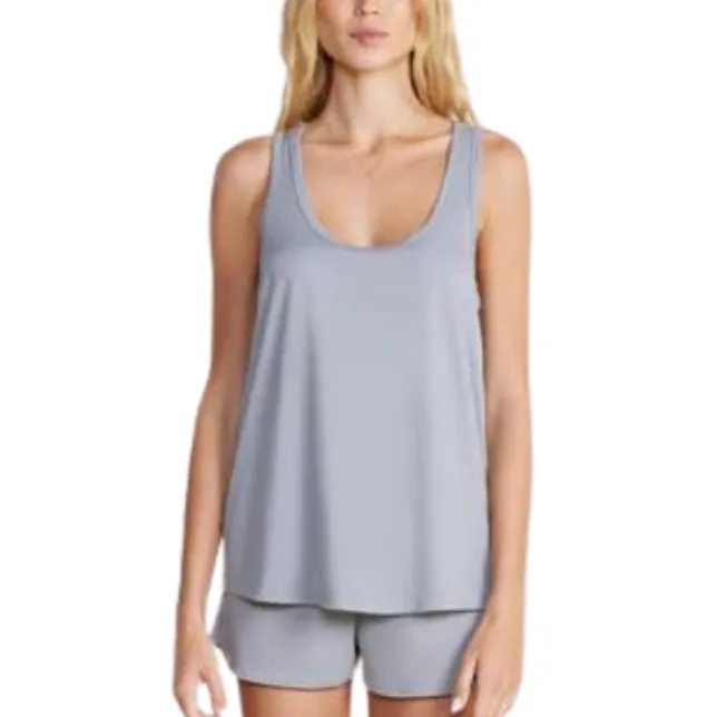 Barefoot Dreams Malibu Collection Butterchic Tank - Moonbeam - Shop Now