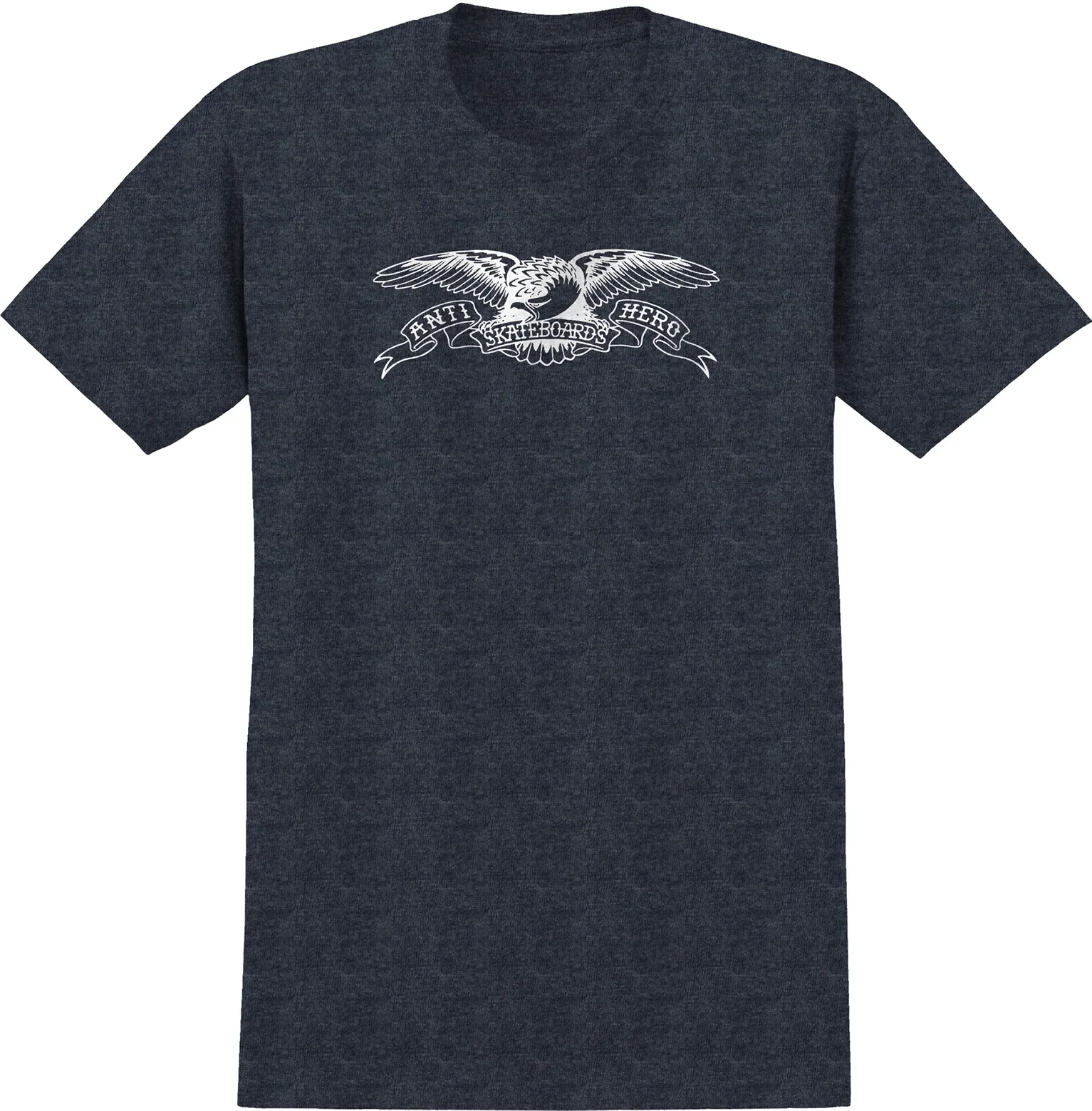 Basic Eagle Short Sleeve Navy Heather T-Shirt – Antihero