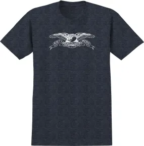 Basic Eagle Short Sleeve Navy Heather T-Shirt – Antihero