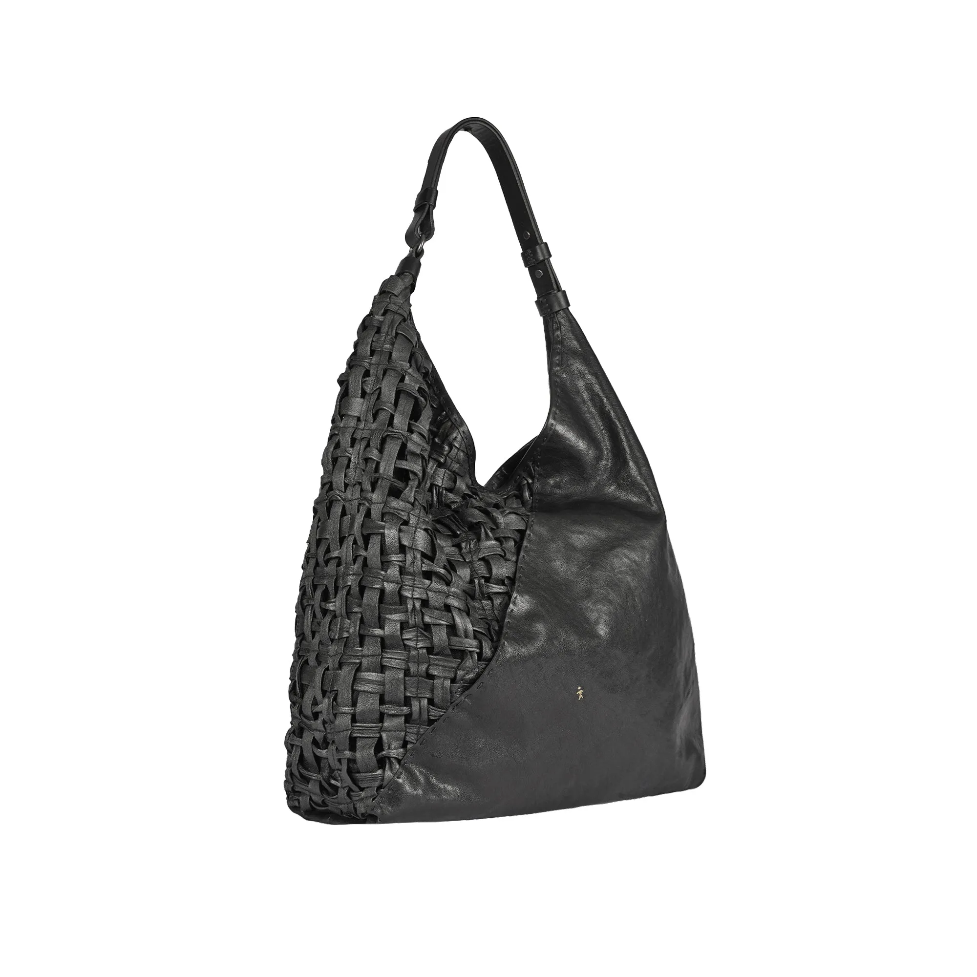 Bea Large Woven Basket Handbag