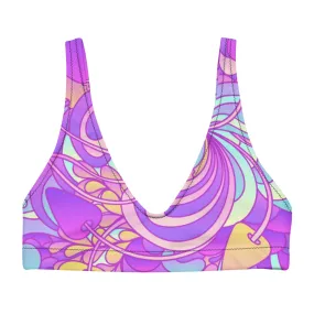 Bella Eco Padded Bikini Top Purple Delica | Shop Now