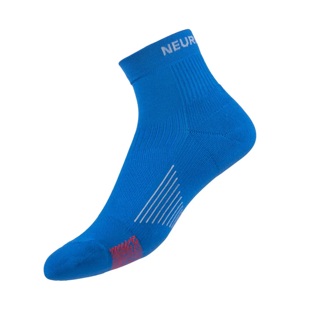 Biowin Athletic Mini Crew Socks - Egyptian Blue - High Performance