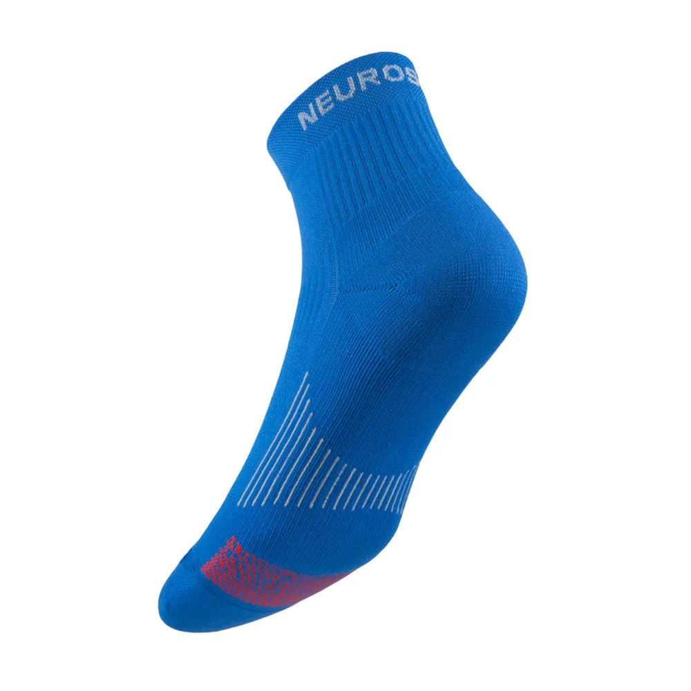 Biowin Athletic Mini Crew Socks - Egyptian Blue - High Performance