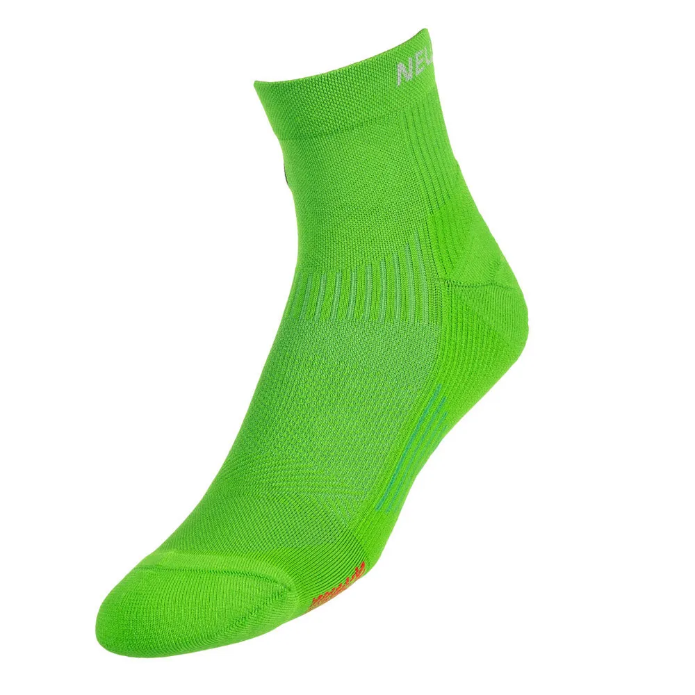 Biowin Athletic Mini Crew Socks - Neon Green