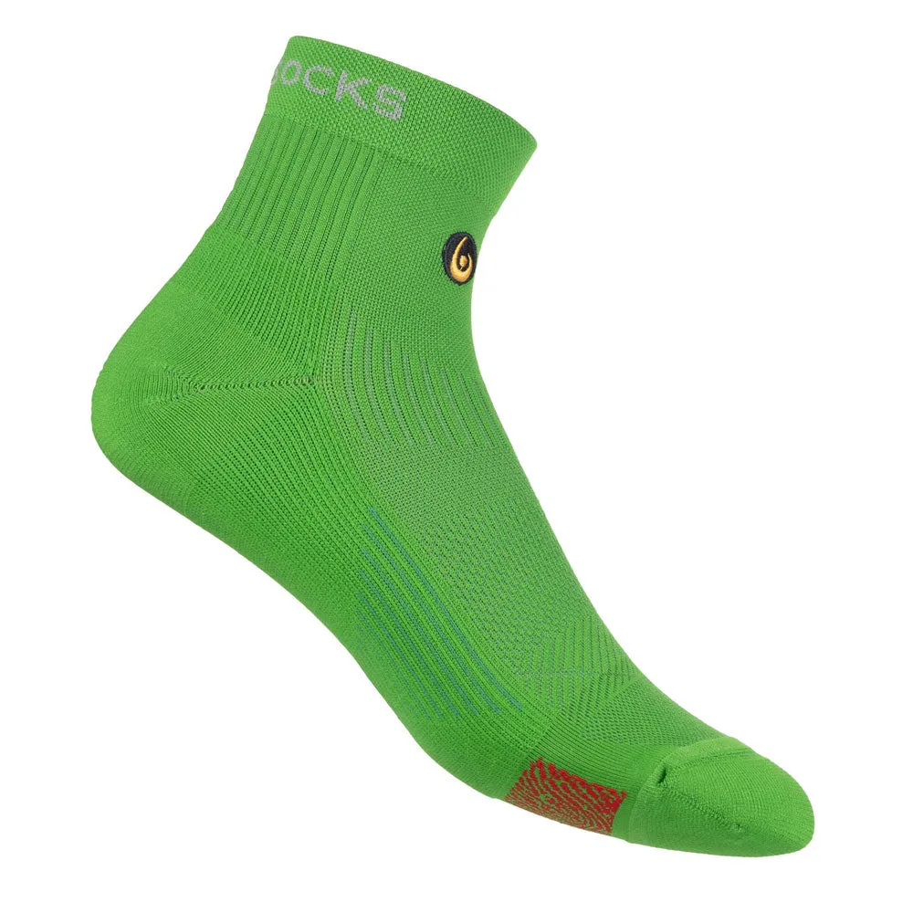 BioWin Neurosocks - Athletic Mini Crew - Spring Green