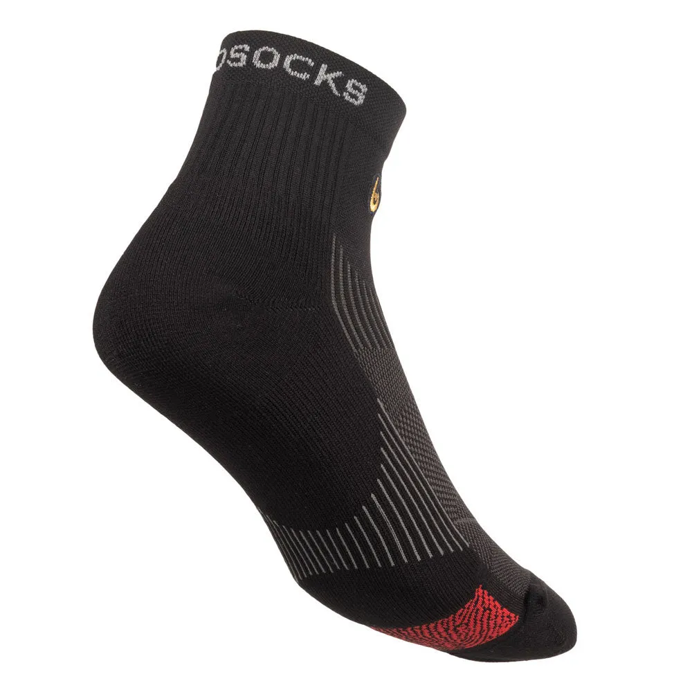 Black Athletic Mini Crew Neurosocks by Biowin