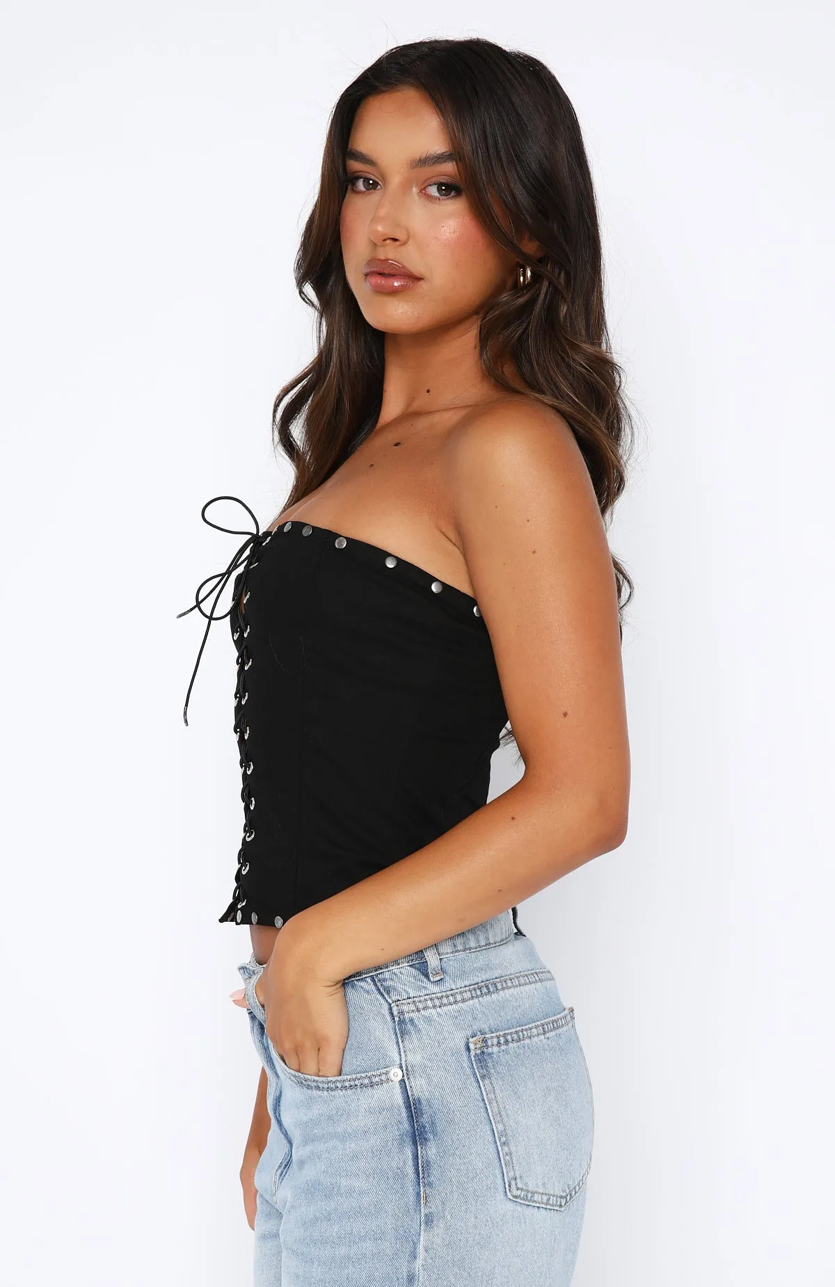 Black Bustier Dress - Get the Best Revenge Look