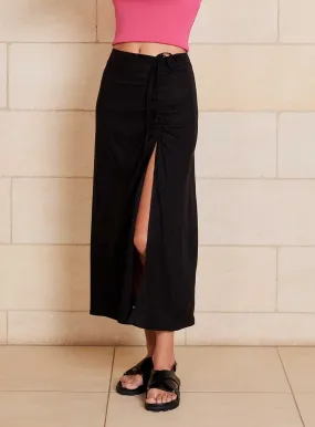 Black Lily Skirt