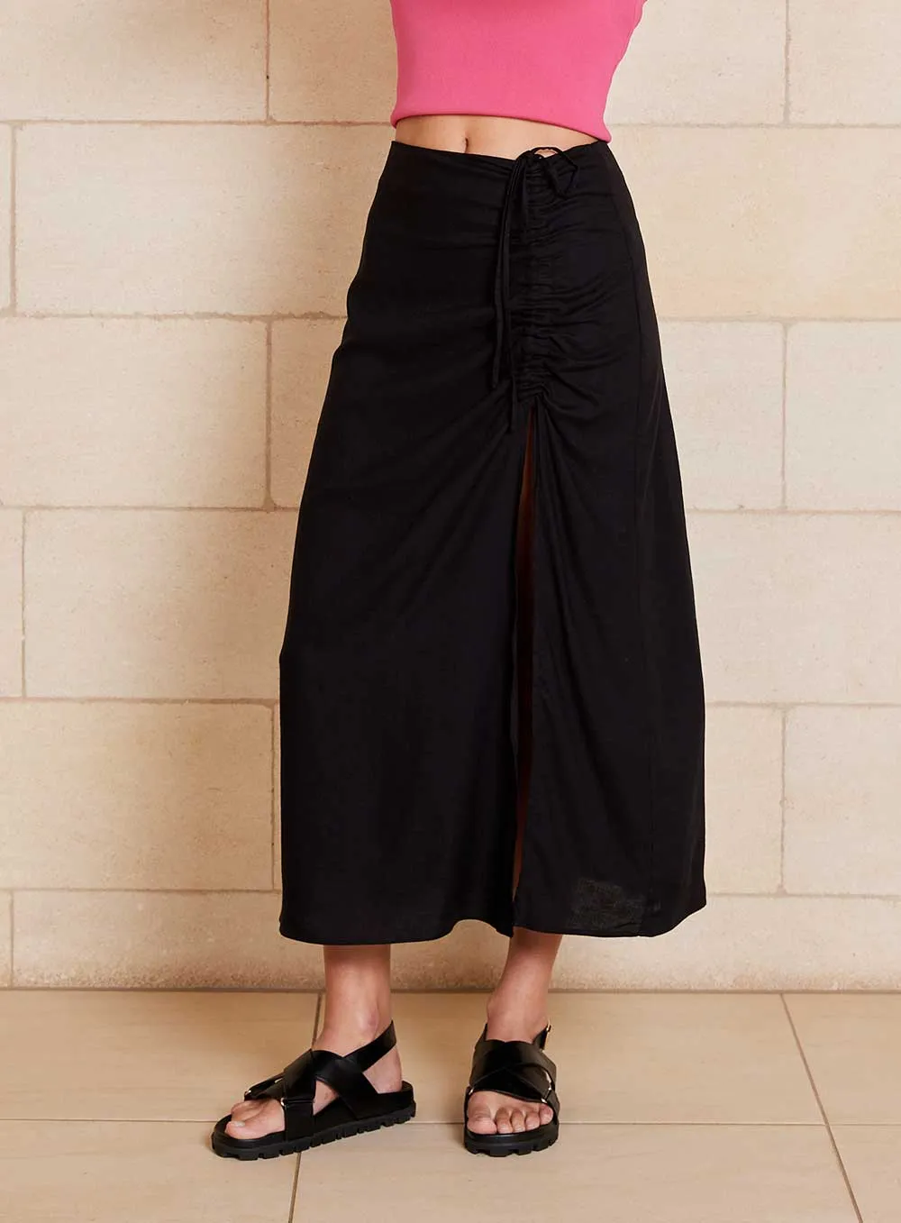 Black Lily Skirt