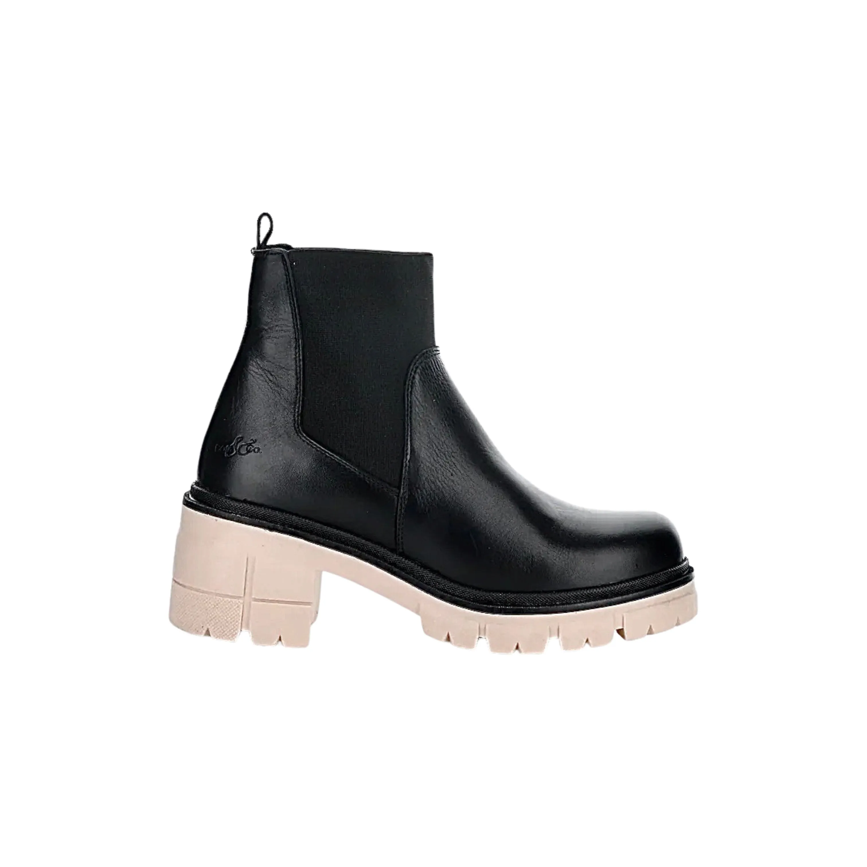 Black Pink Waterproof Boot