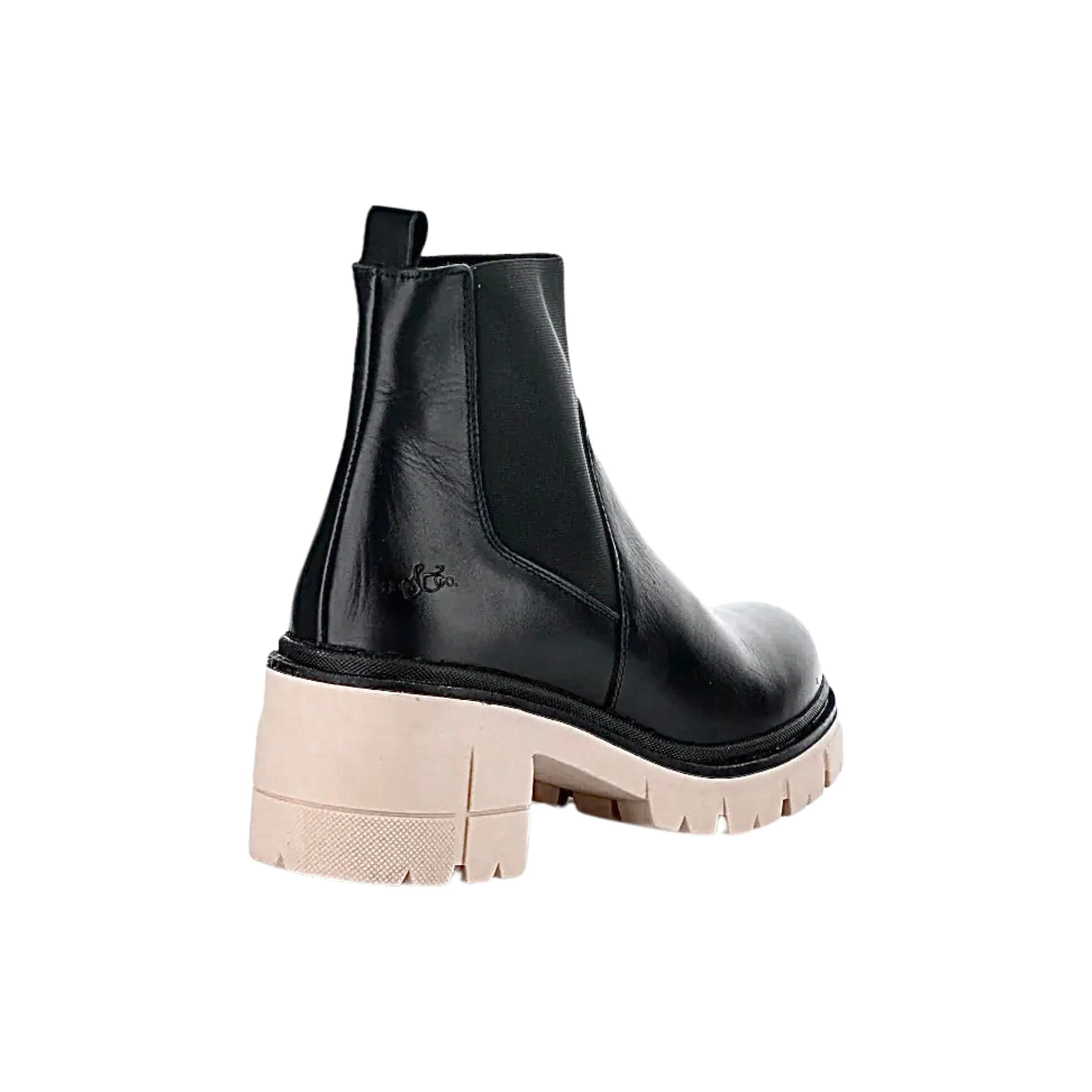 Black Pink Waterproof Boot