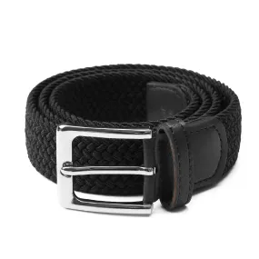 Black Weave Belt