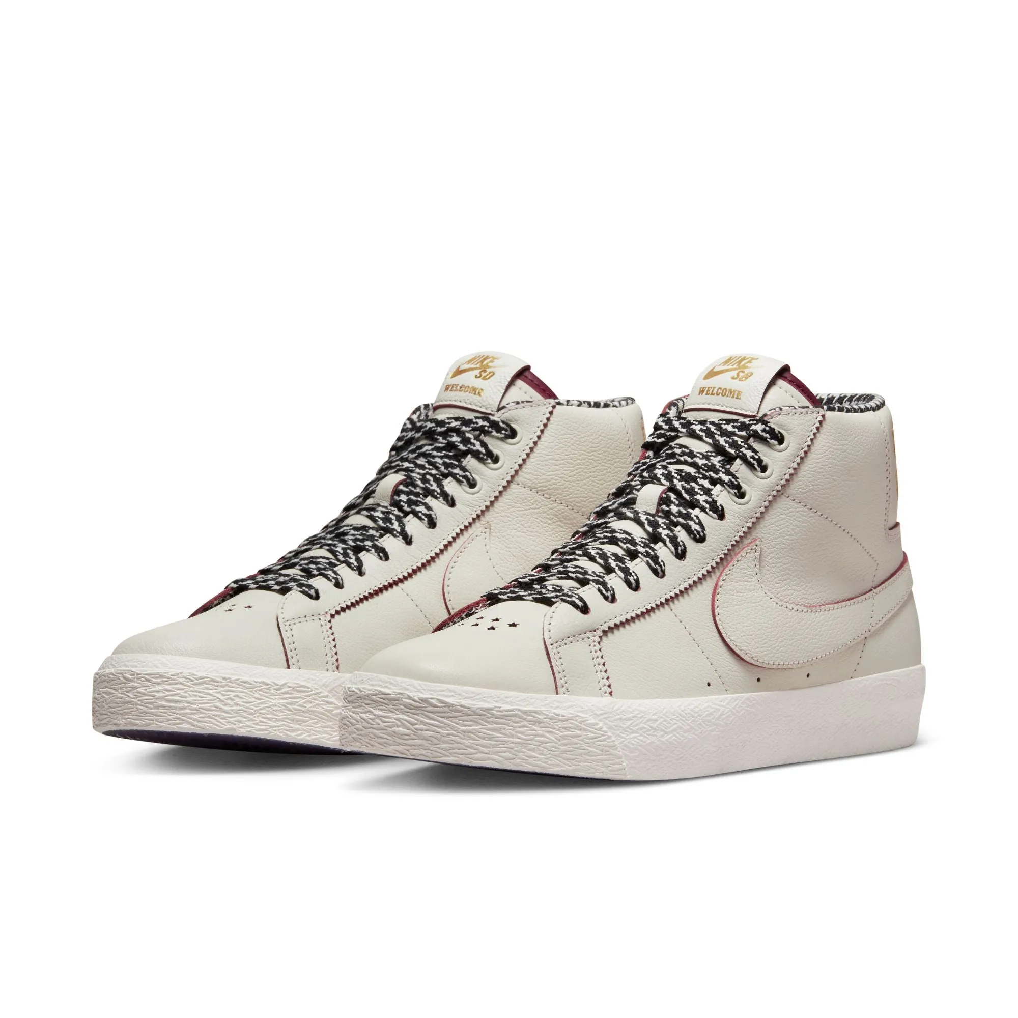 Blazer Mid Madrid Sail Dark Beetroot White