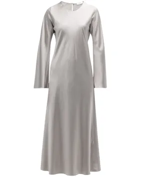 Blizzard Long Sleeve Silk Dress by Alden