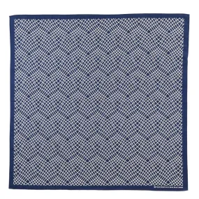 Blue Japan wave bandana