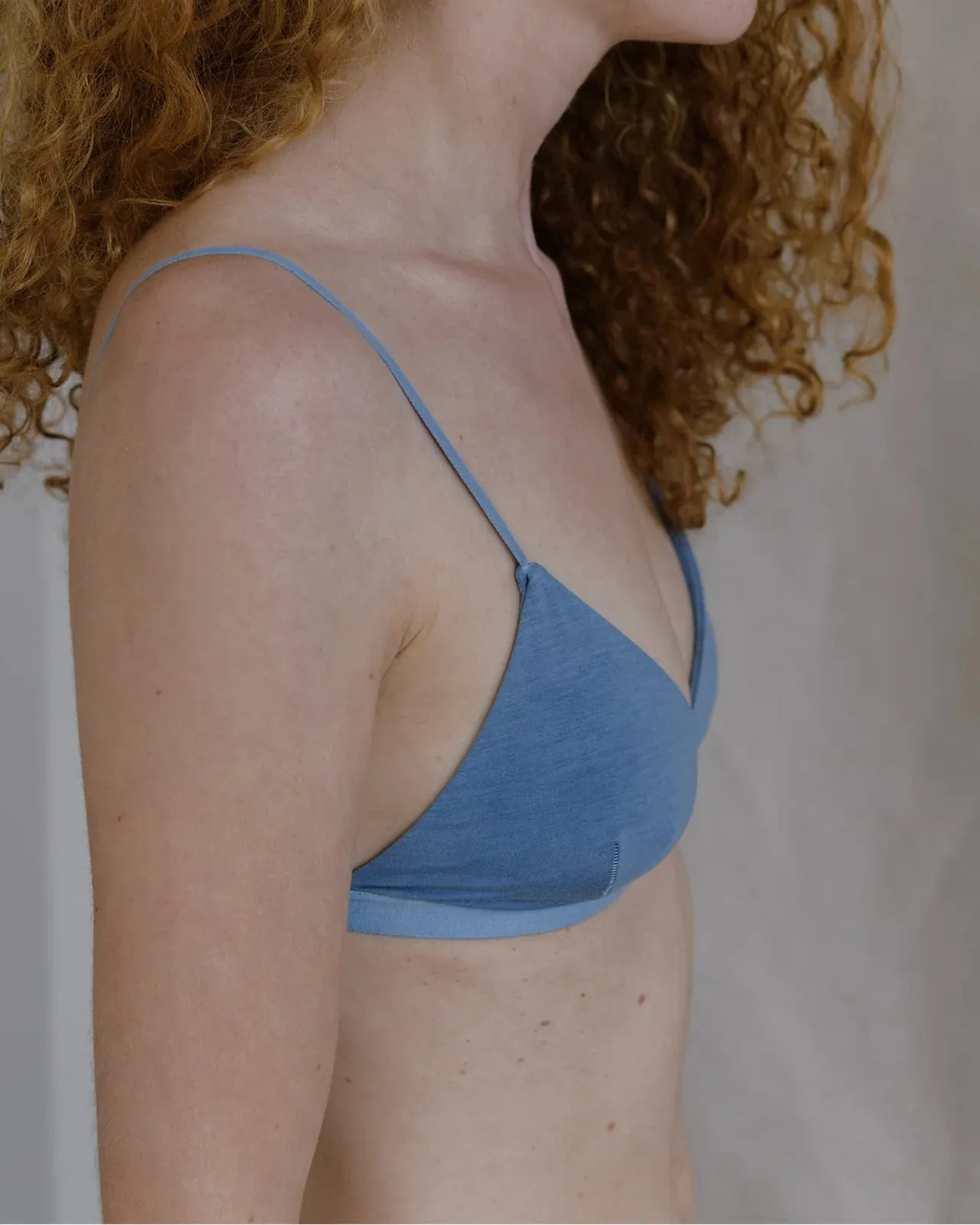 Blue Mississippi Bra in Isatis - Baserange Collection