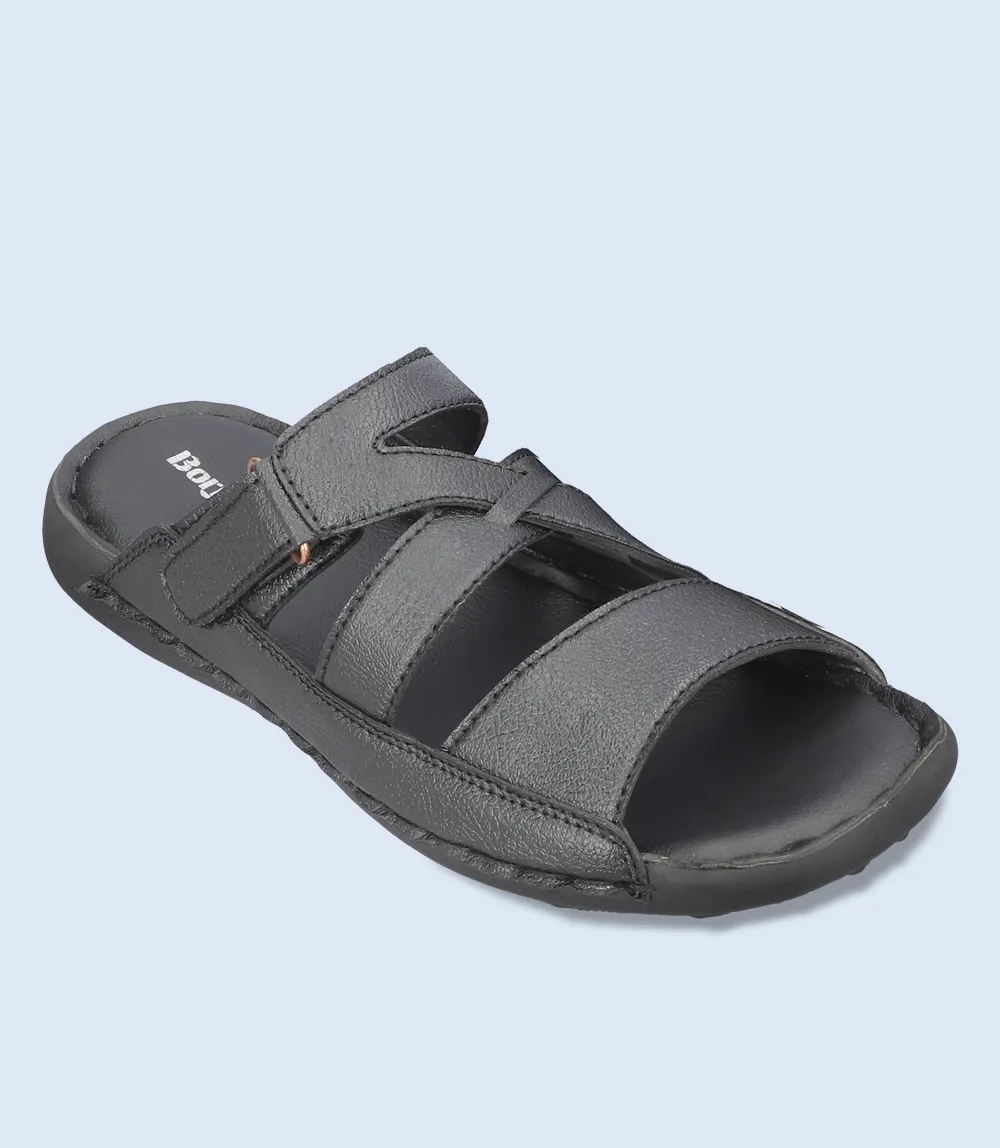 BM5495 BLACK men's casual slipper