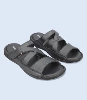 BM5495 BLACK men's casual slipper