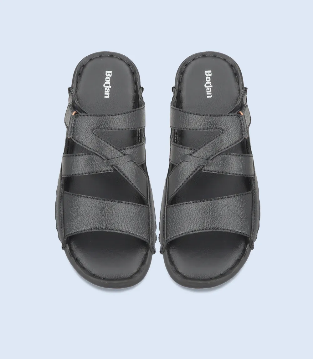 BM5495 BLACK men's casual slipper