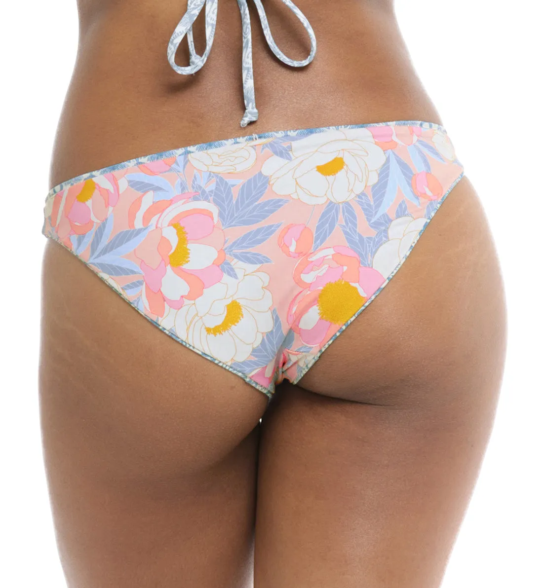 Body Glove Reversible Bikini Swim Bottom - Light Denim