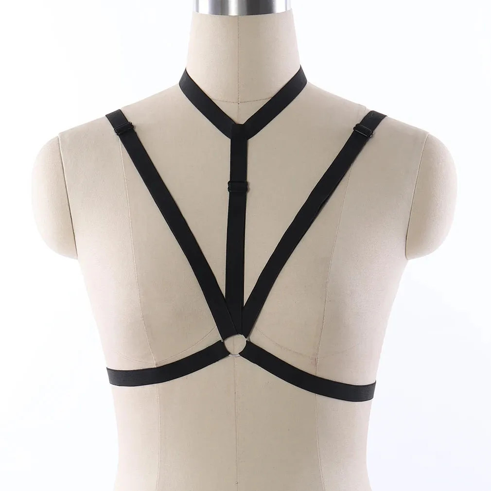 Breast Harness Bra - Body Binding Pentagram