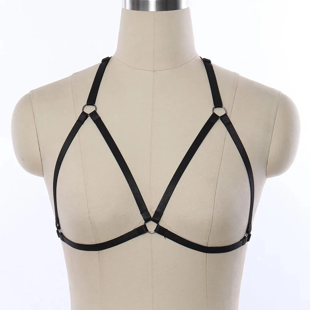 Breast Harness Bra - Body Binding Pentagram