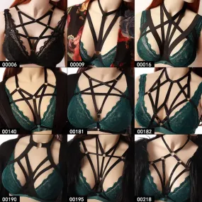 Breast Harness Bra - Body Binding Pentagram