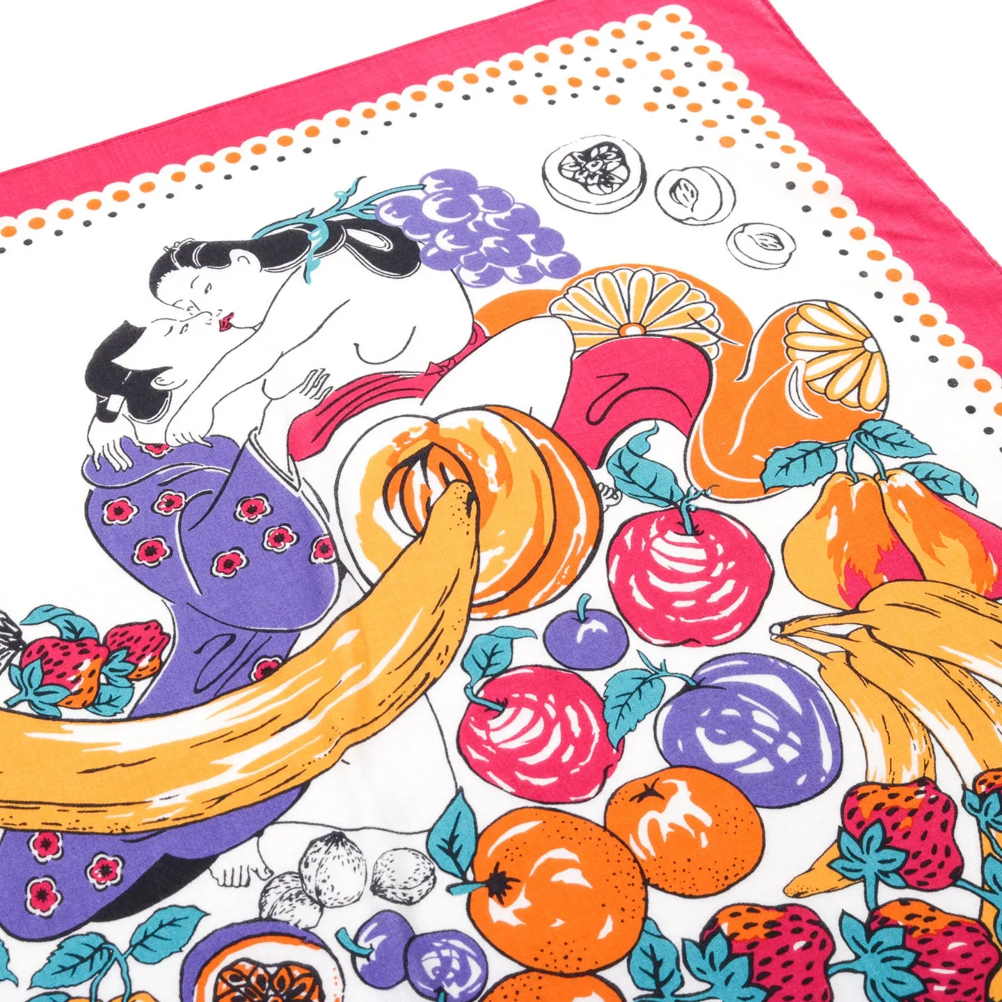 Capital Color Bandana Fruit Pink Shunga - Shop Now