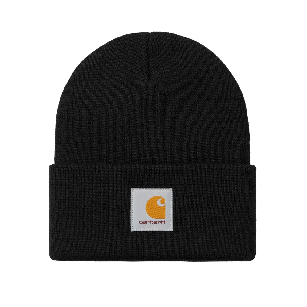 CARHARTT WIP SHORT WATCH HAT // BLACK