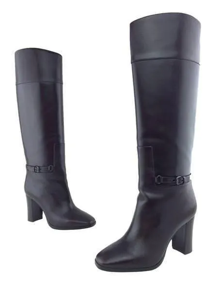 Christian Louboutin Mervillon 85 Leather Knee Boots - Size 6/36