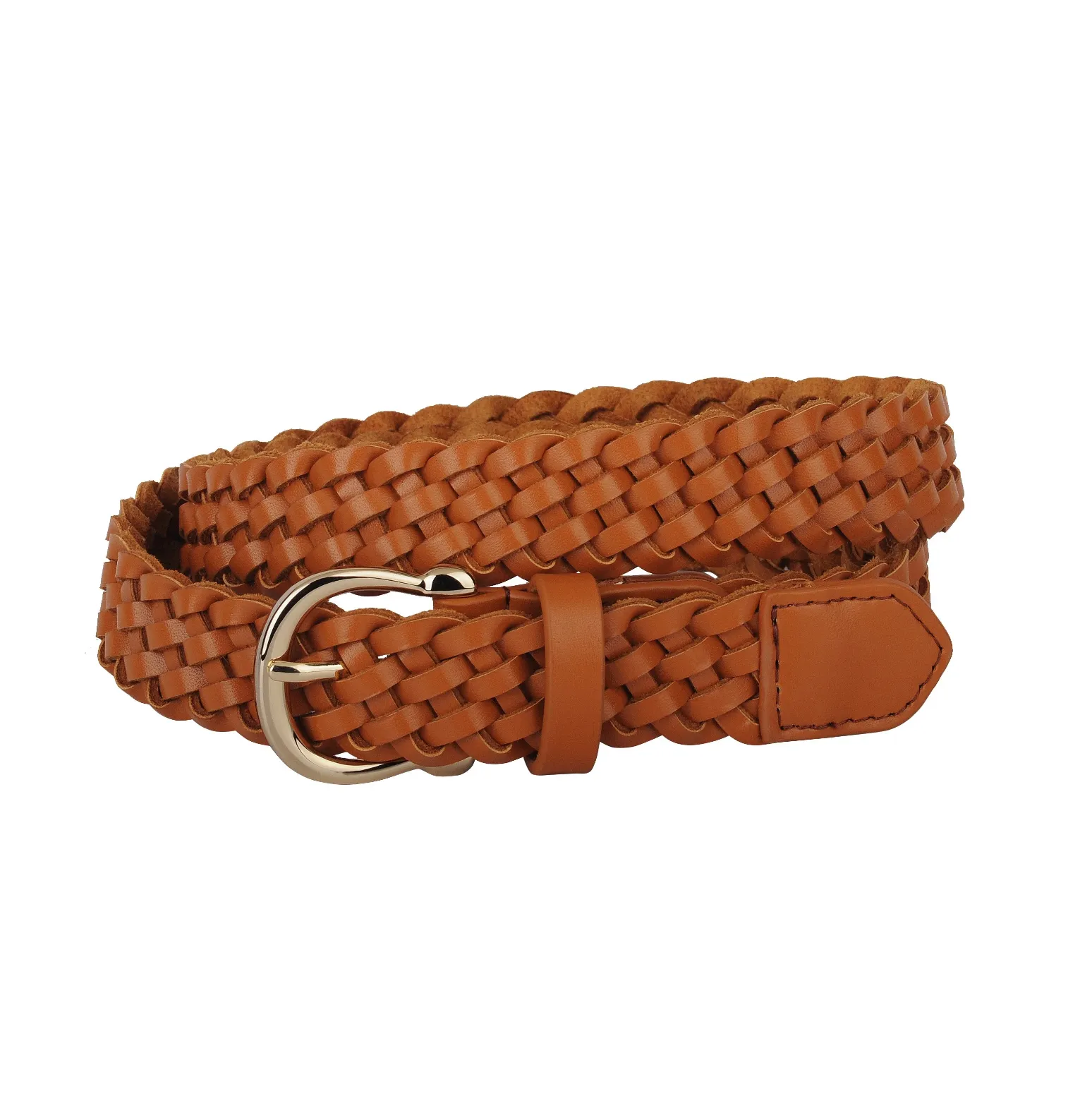 Classic Braided Leather Belt