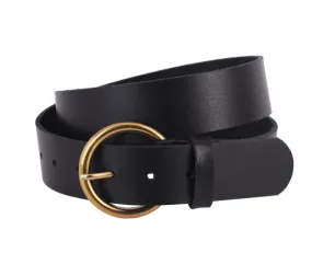 Classic Round Buckle Belt