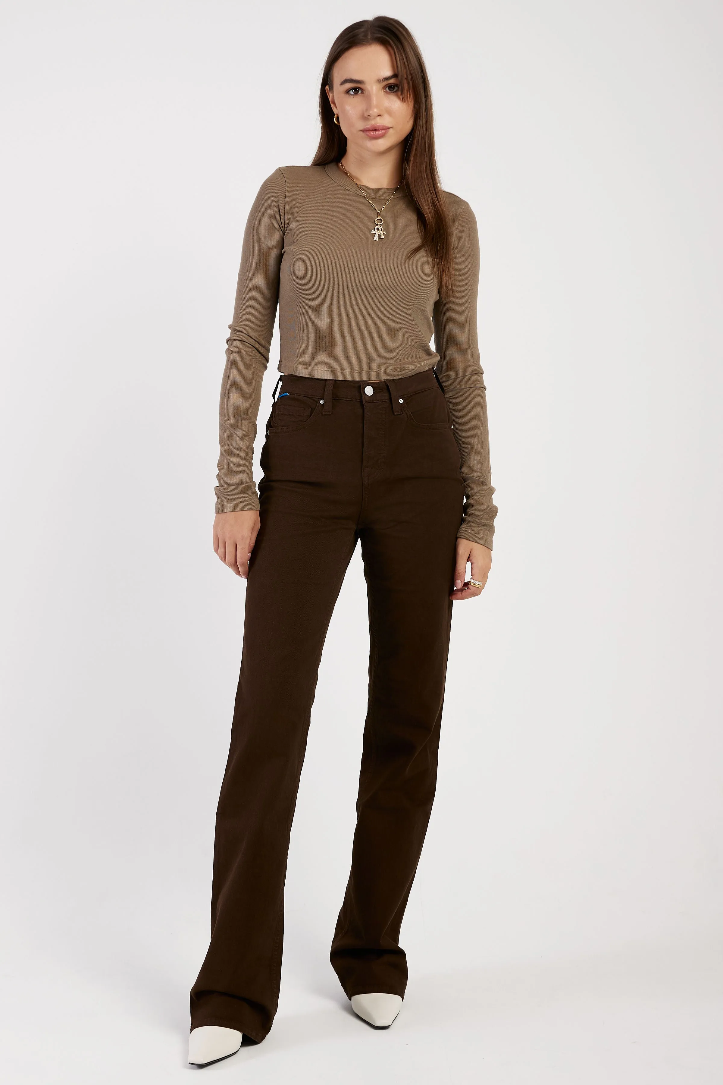 Coffee Brown Cindy Pants