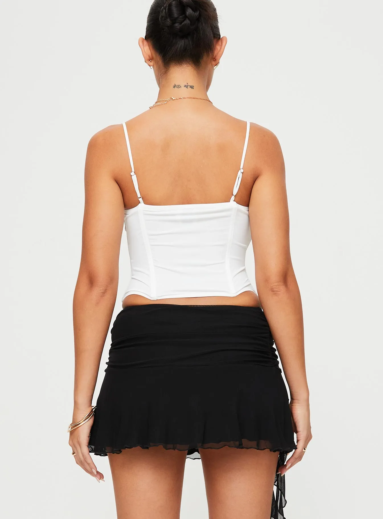 Coletto White Corset Top