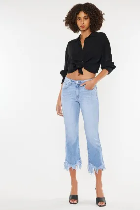 Crop Bootcut Jeans (L15)