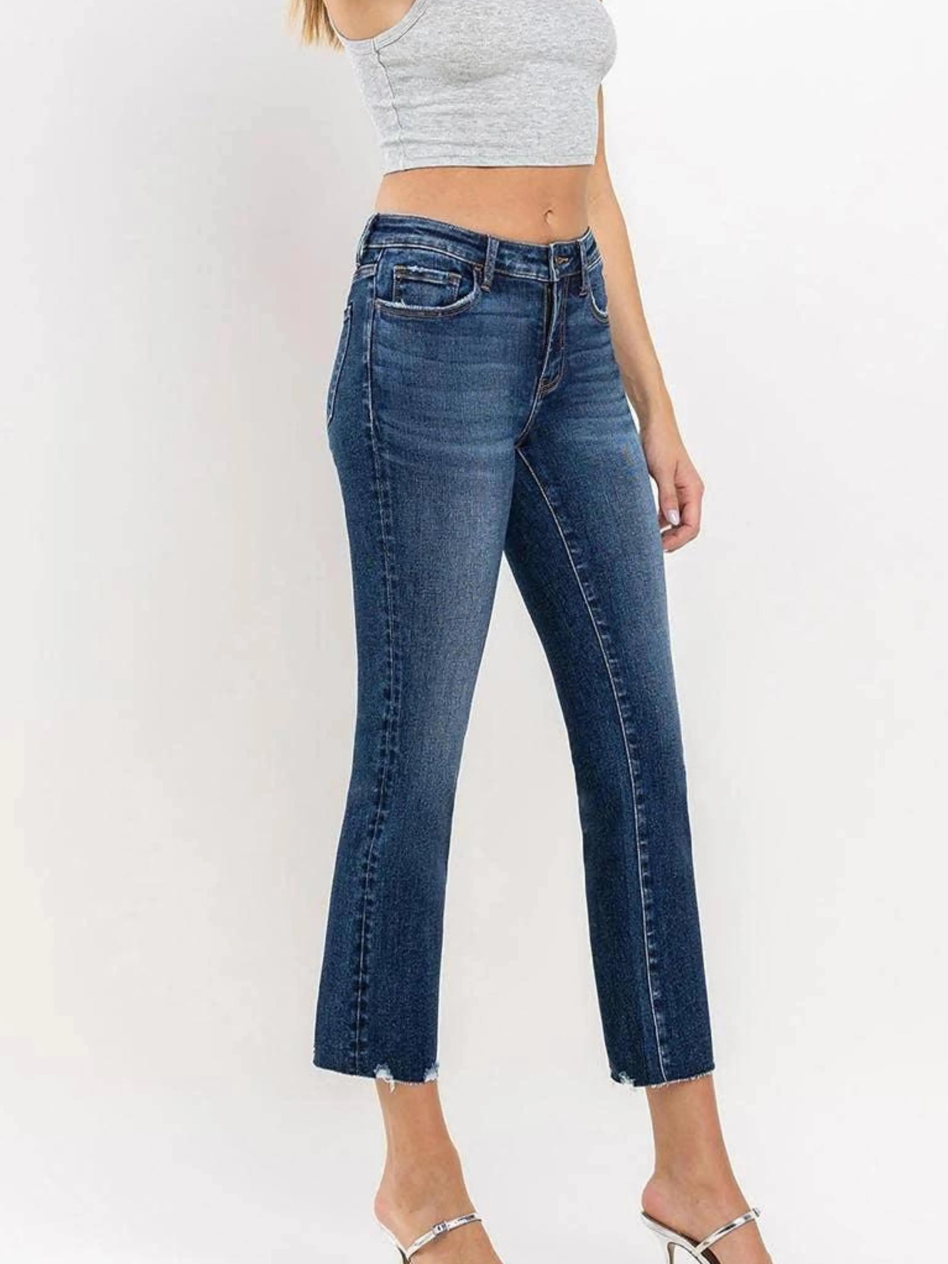 Crop Mini Bootcut Pants