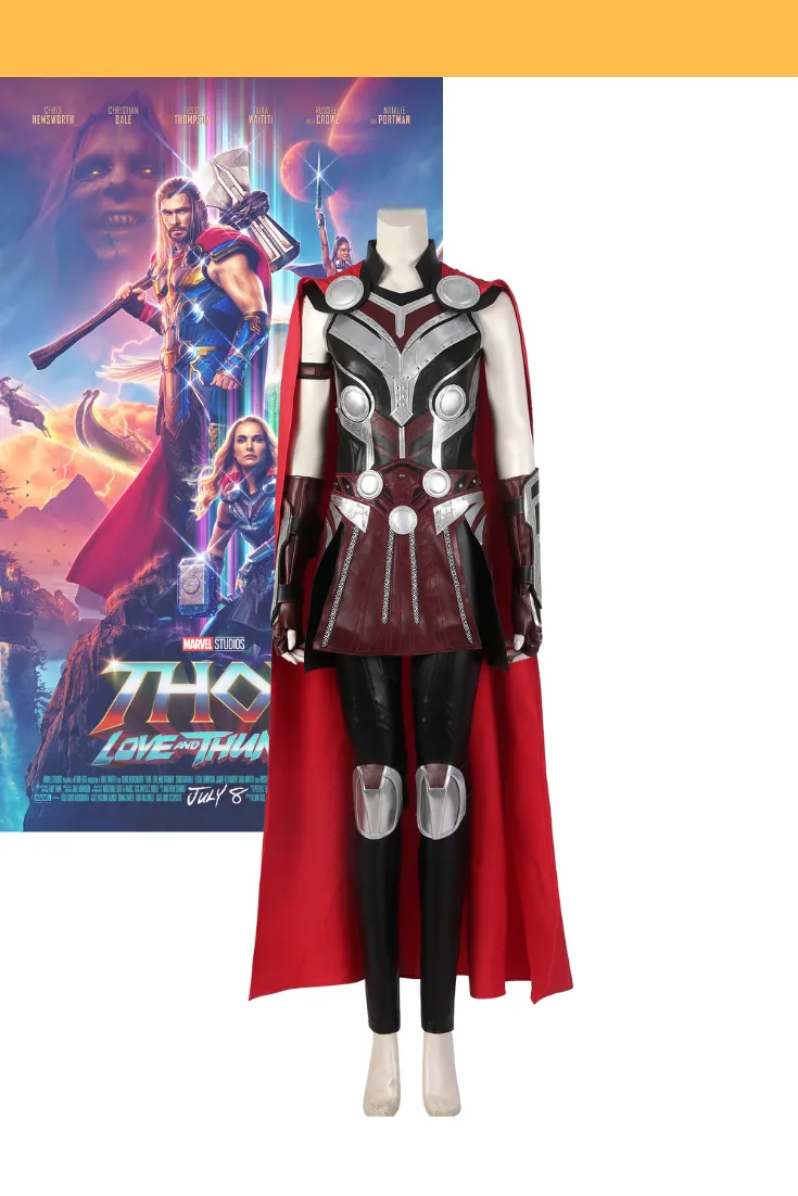 Custom Jane Foster Thor Love and Thunder PU Leather Cosplay Costume