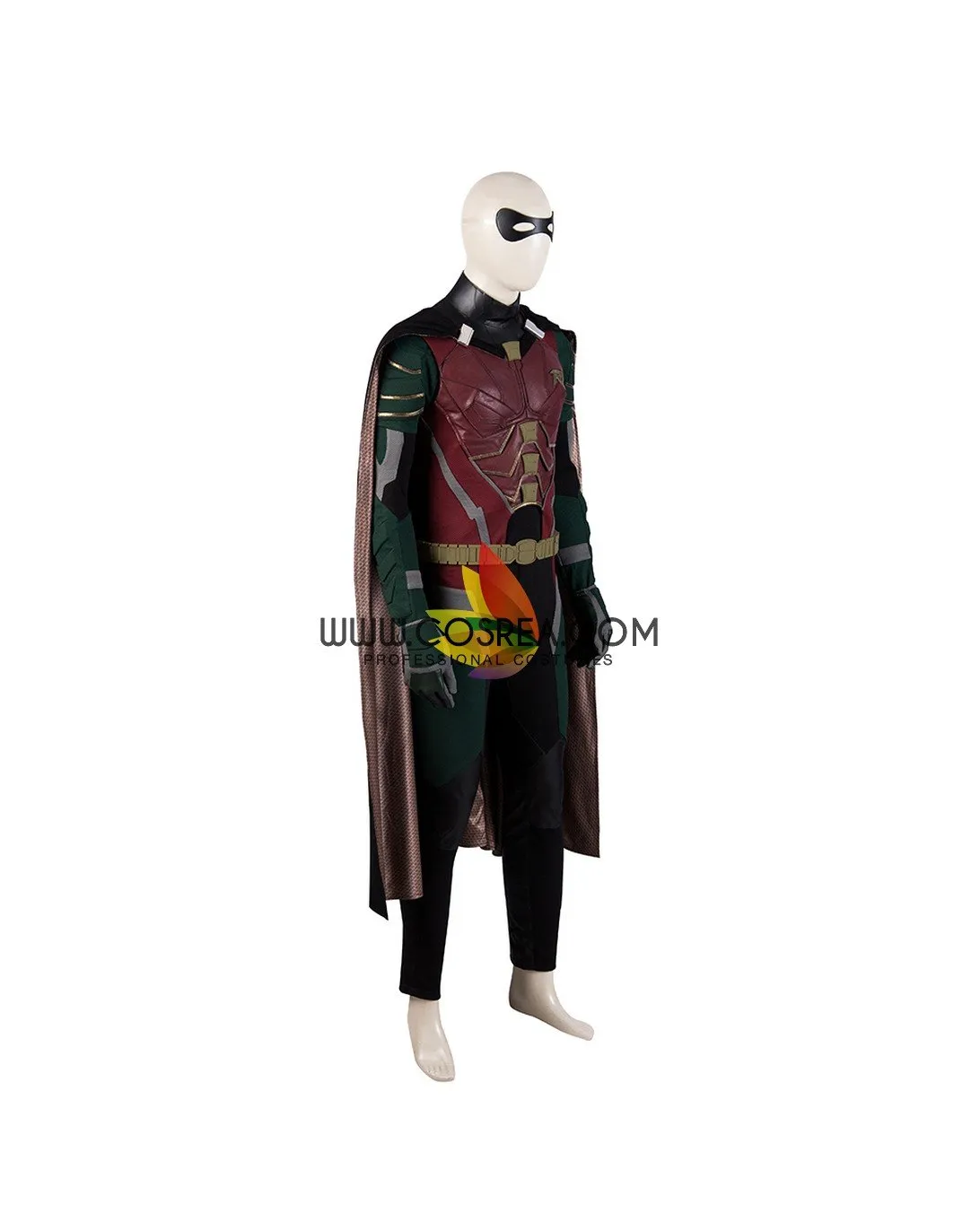 Custom Titan Robin Cosplay Costume - PU Leather