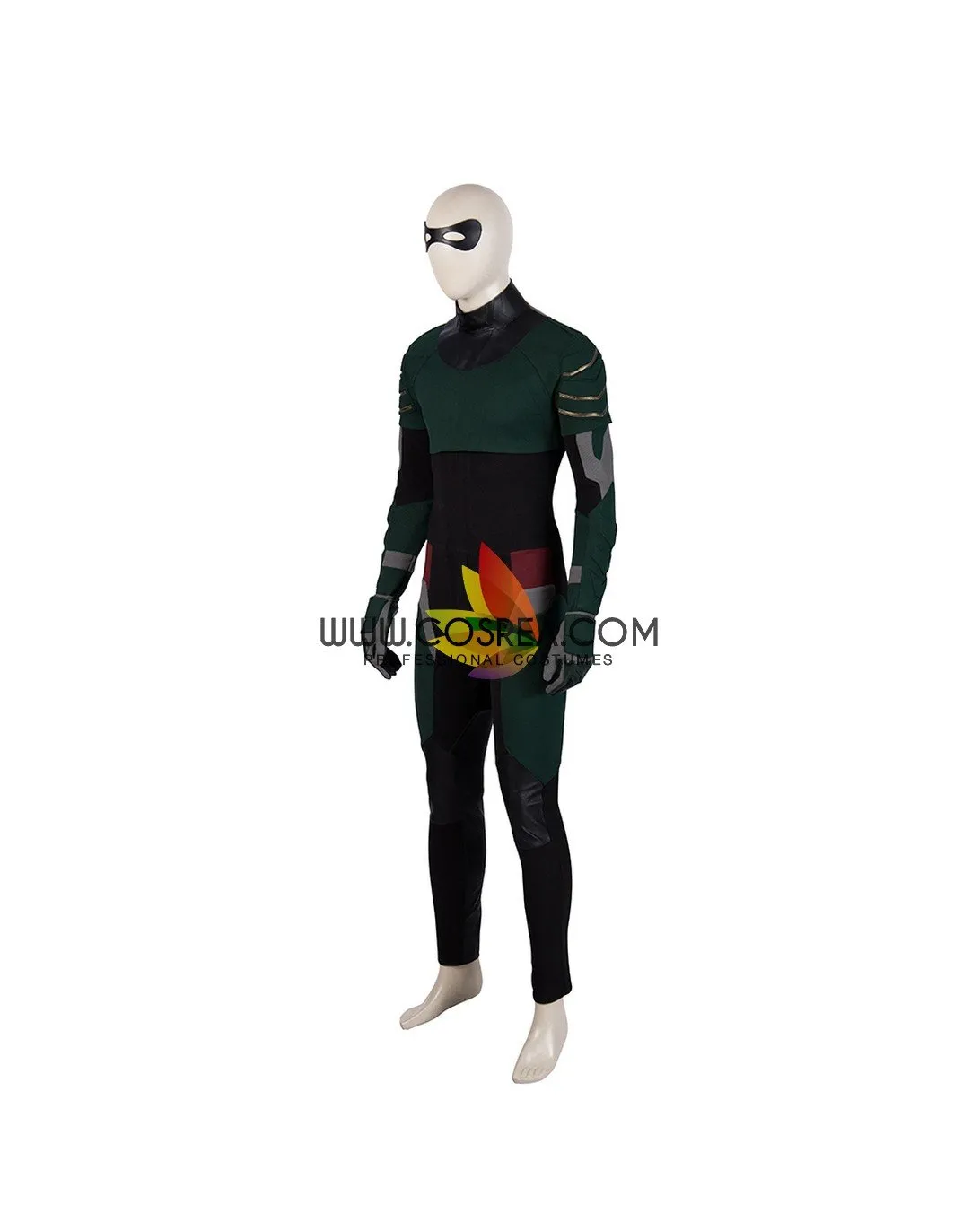 Custom Titan Robin Cosplay Costume - PU Leather