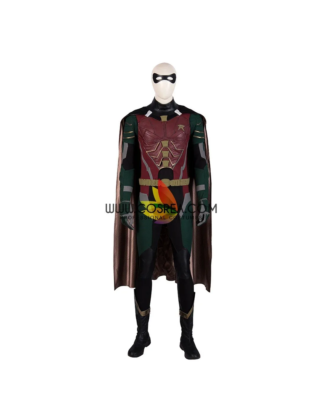 Custom Titan Robin Cosplay Costume - PU Leather