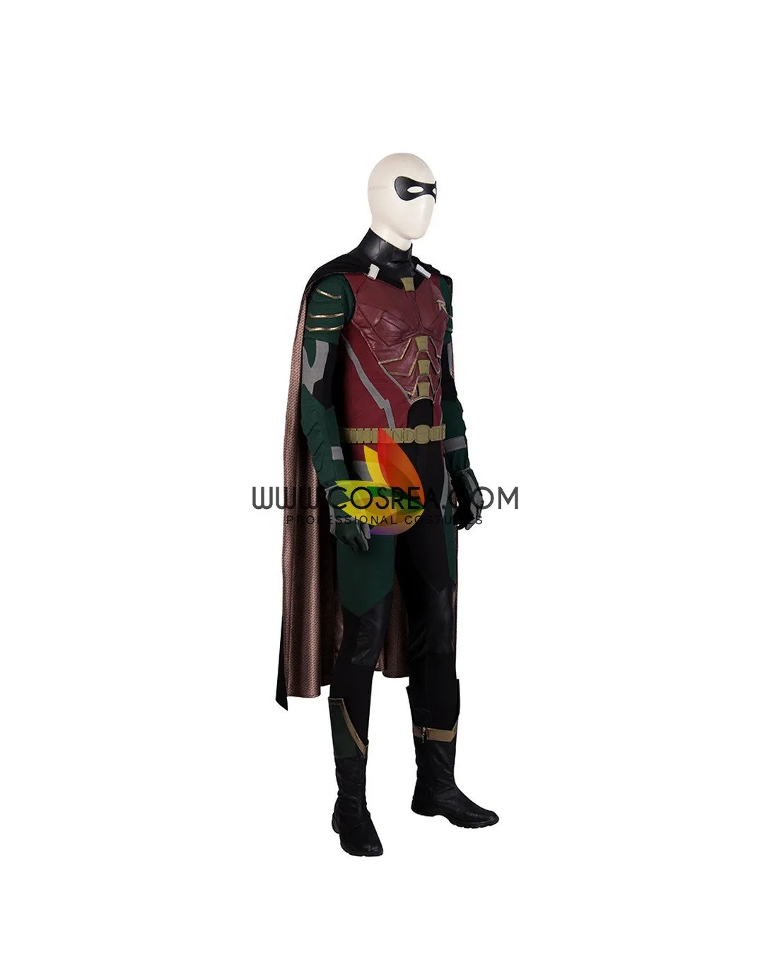 Custom Titan Robin Cosplay Costume - PU Leather