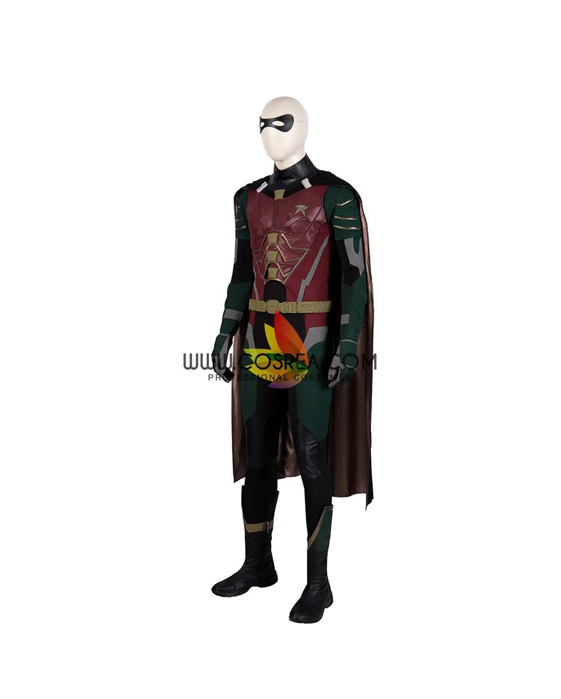 Custom Titan Robin Cosplay Costume - PU Leather