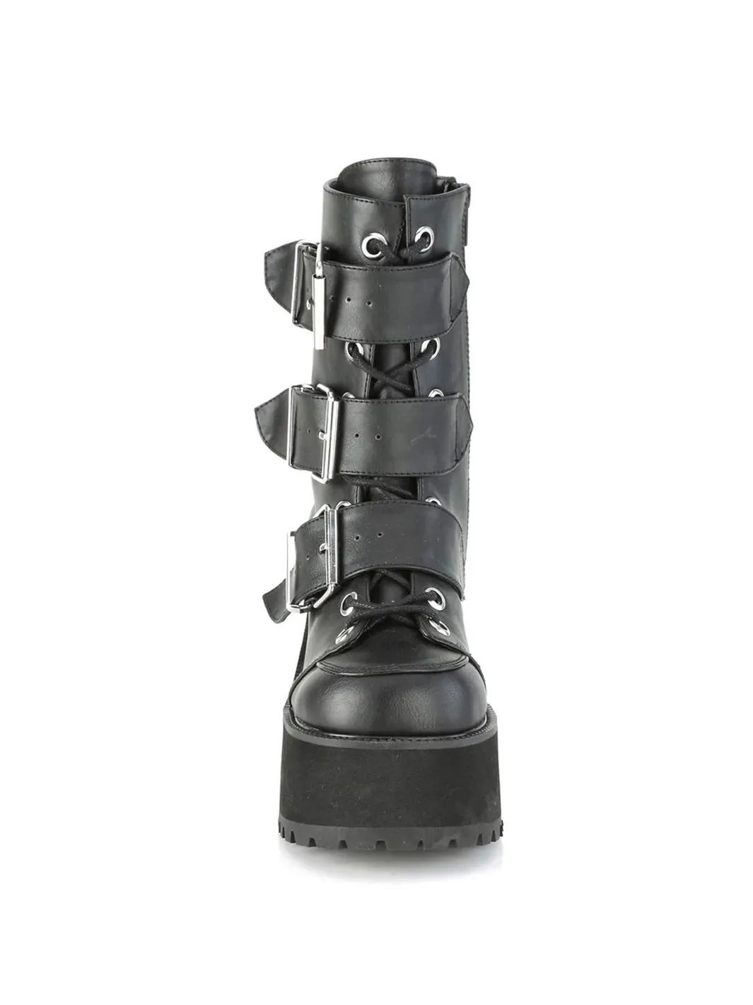 Demonia Ranger-308 - Black Vegan Leather Pre Order