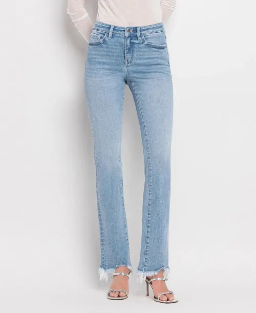 Denim High Rise Bootcut Jeans - Destin