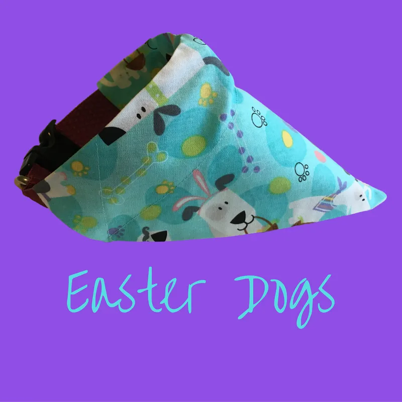 Easter Dogs Bandana: Cute, Festive, and Stylish Accessories for Your Canine Companion's Easter Outfits.