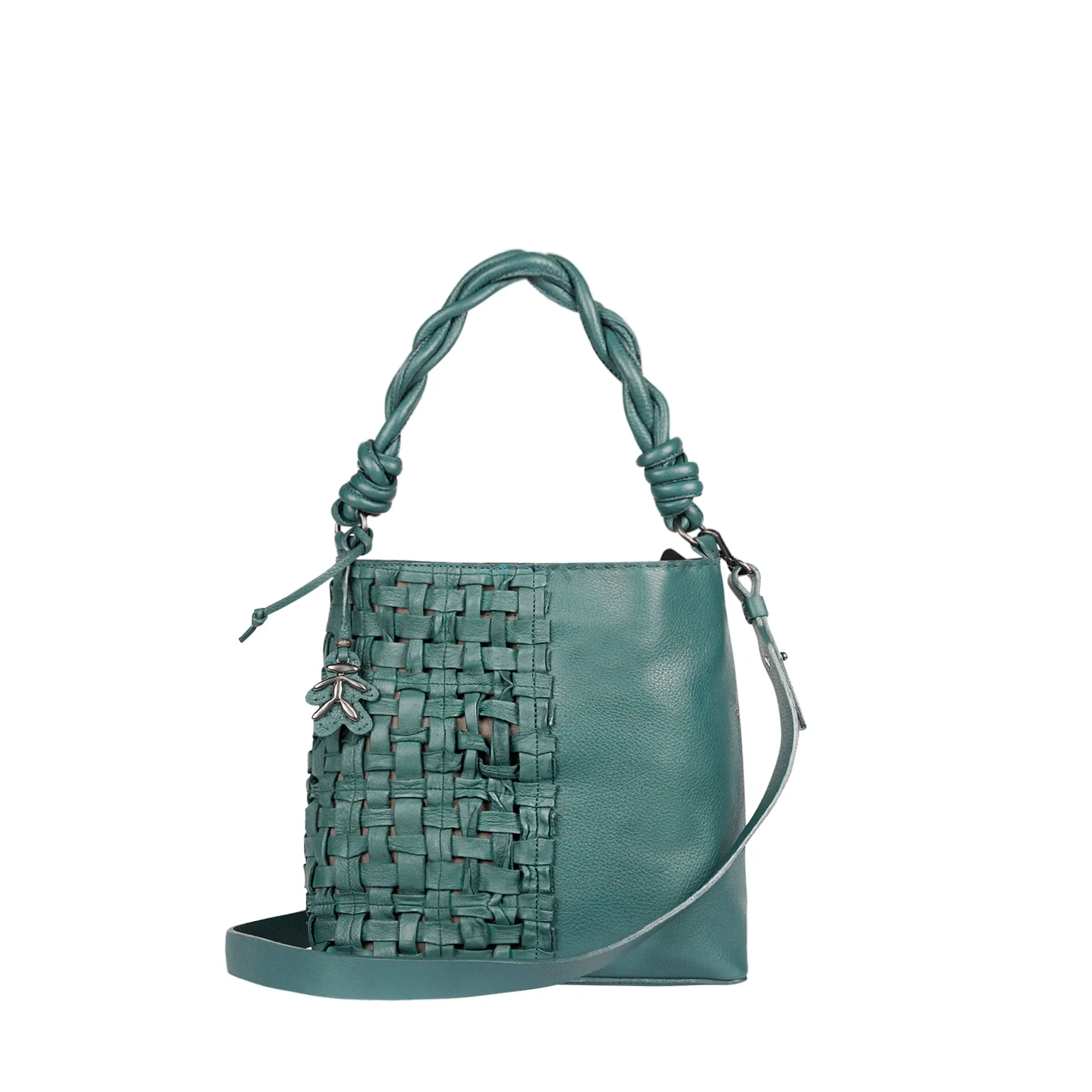 Emily M Intreccio Cesta Teal - Shop Now