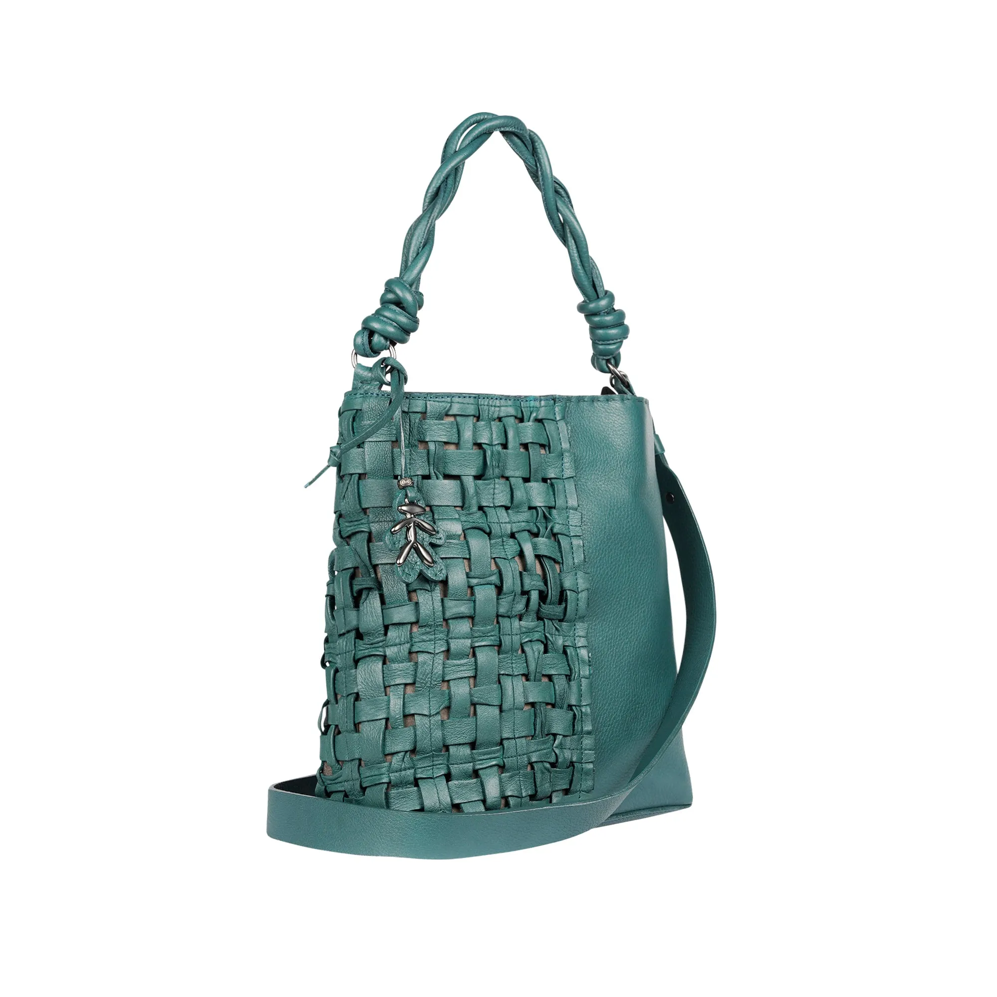 Emily M Intreccio Cesta Teal - Shop Now