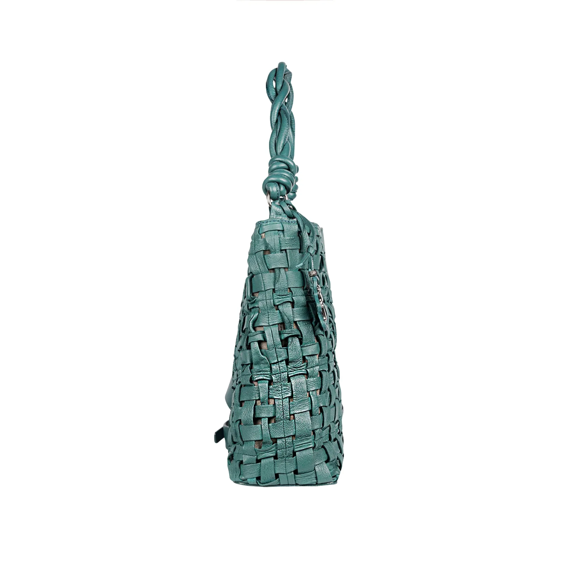 Emily M Intreccio Cesta Teal - Shop Now