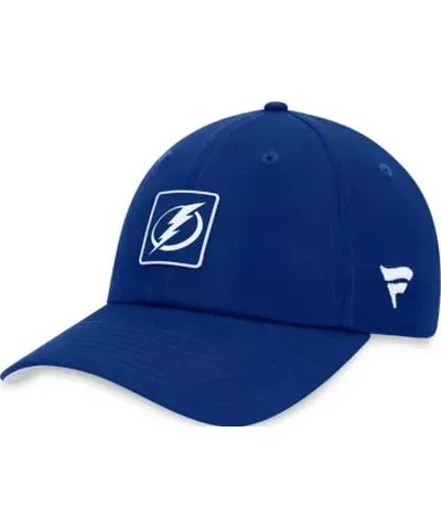 Fanatics Men's NHL Fanatics Tampa Bay Lightning Authentic Pro Rink Adjustable Hat